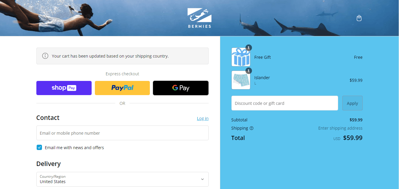 How to apply Bermies coupon code